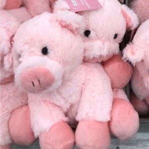 ISO - Pink Plush Stuffed Pig - Michaels Creatology